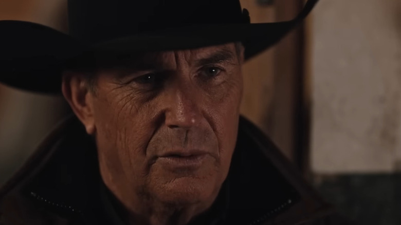 Kevin Costner as John Dutton on Yellowstone