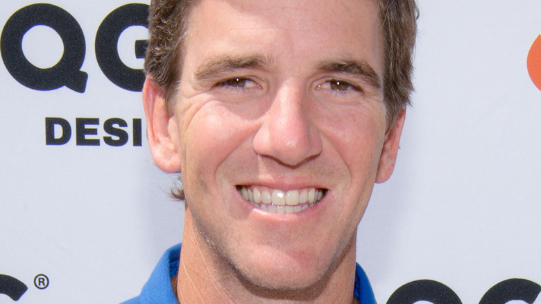 Eli Manning smiling