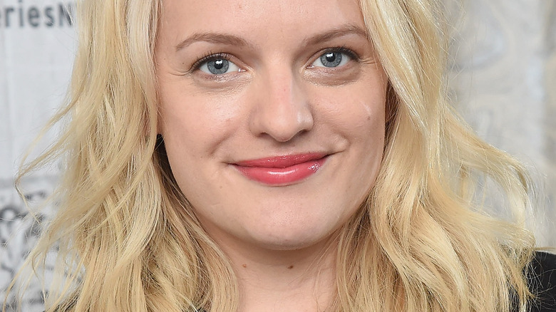 Elisabeth Moss smiling