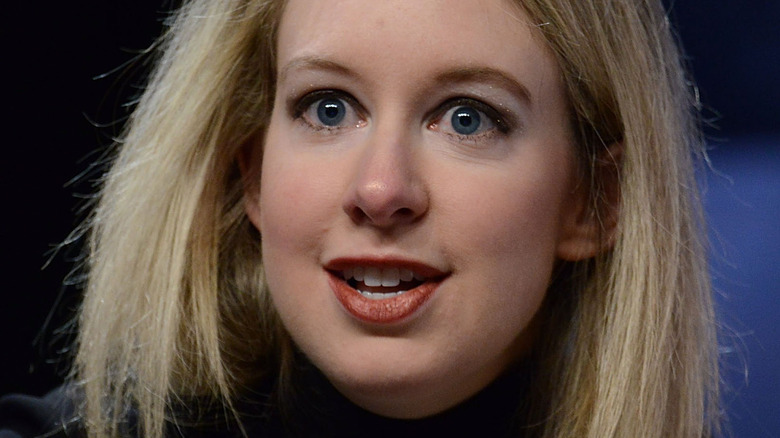 Elizabeth Holmes speaking