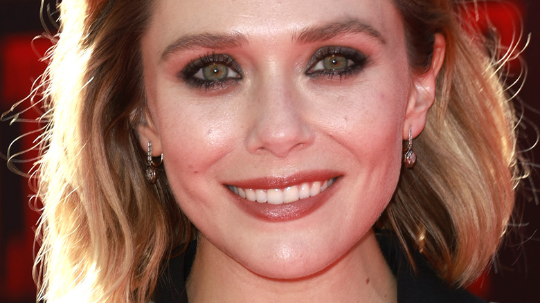 Elizabeth Olsen smiling