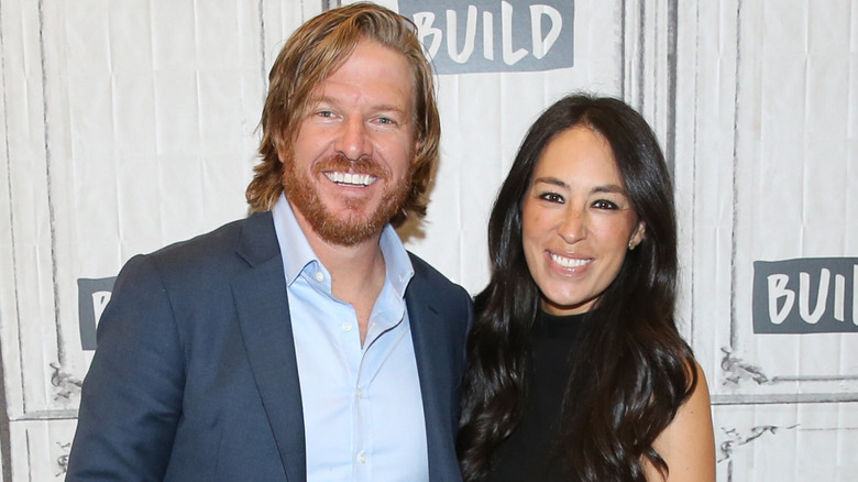 Chip and Joanna Gaines smiling