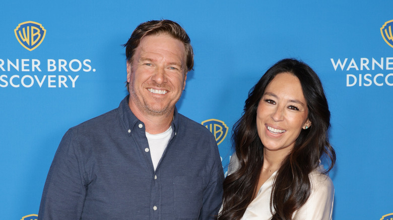 Chip and Joanna Gaines smiling