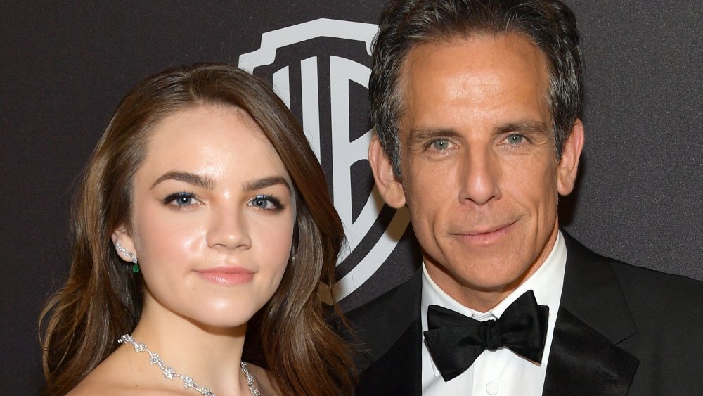 Ella Stiller and Ben Stiller attend the 2019 InStyle and Warner Bros. 76th Annual Golden Globe Awards Post-Party at The Beverly Hilton Hotel