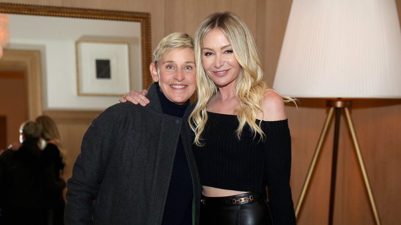 Ellen DeGeneres and Portia de Rossi attending  RH Celebrates The Unveiling of RH San Francisco, The Gallery event at the Historic Bethlehem Steel Building