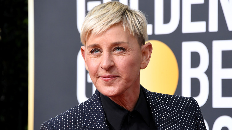 Ellen DeGeneres at the Golden Globes