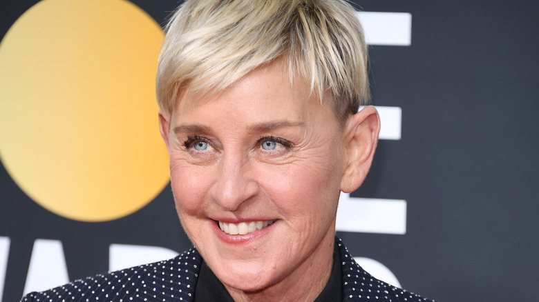 Ellen Degeneres with makeup