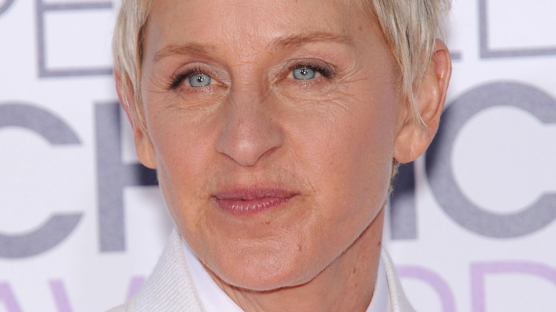 Ellen DeGeneres posing