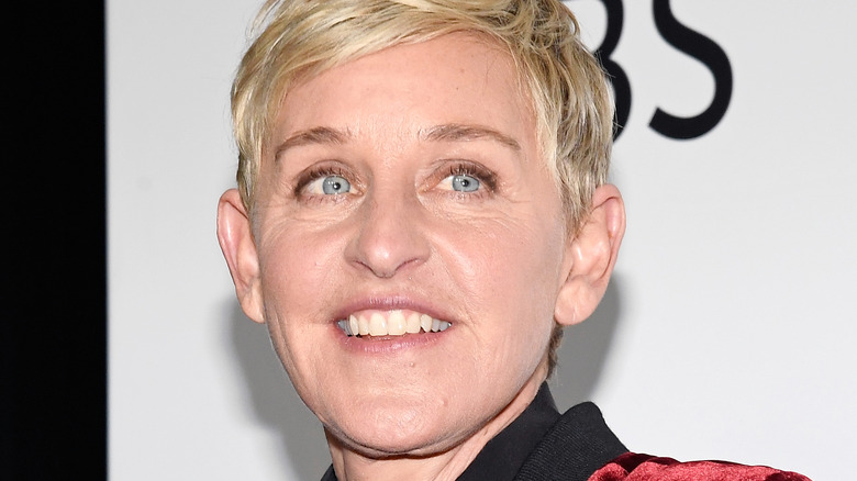 Ellen DeGeneres smiling