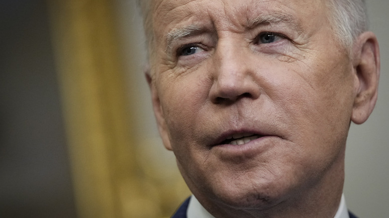 Joe Biden in January 2022