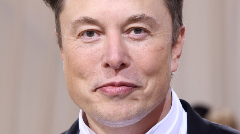 Elon Musk attends 2022 Met Gala