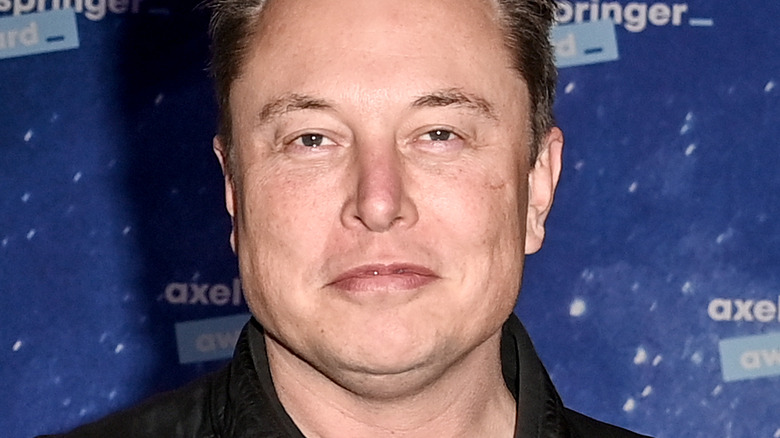 Elon Musk smiling 