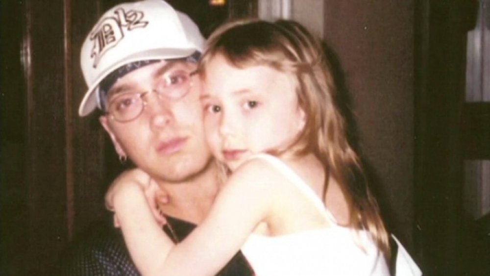 Eminem and Hailie Mathers