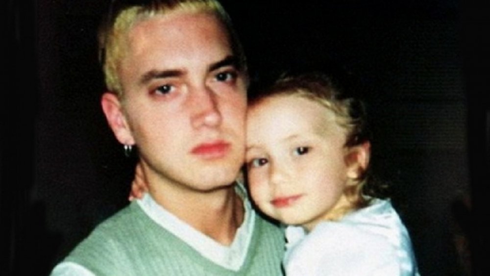 Eminem and Hailie Mathers