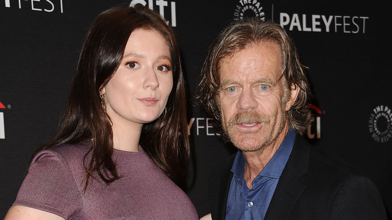 Emma Kenney and William H. Macy