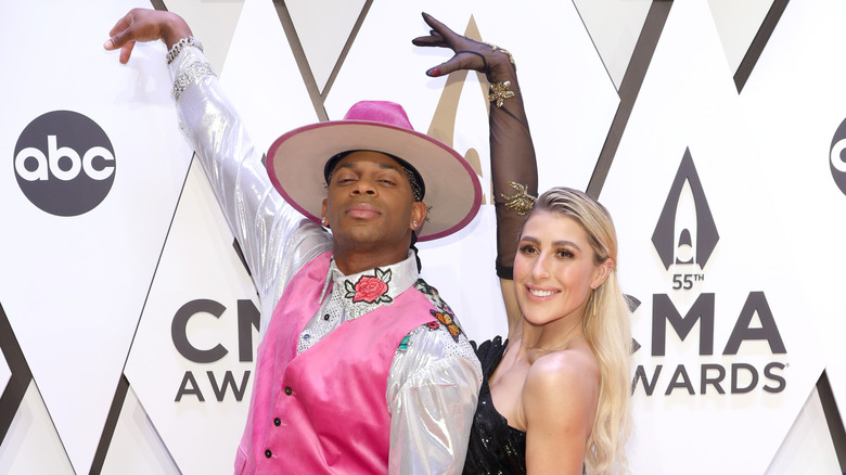 Jimmie Allen and Dancing with the Stars pro Emma Slater