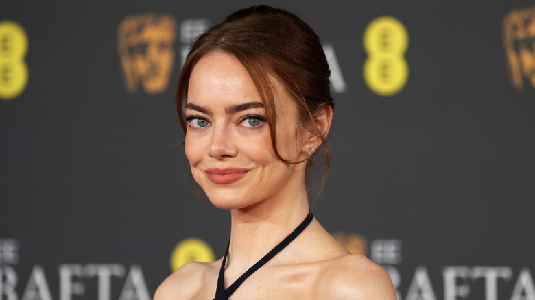 Emma Stone at the 2026 BAFTAs