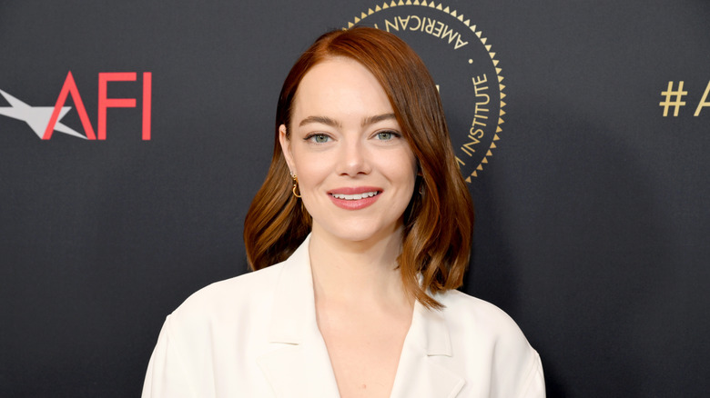 Emma Stone smiling