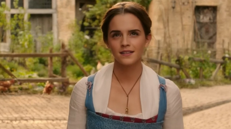 Emma Watson as Belle in "Beauty and the Beast"
