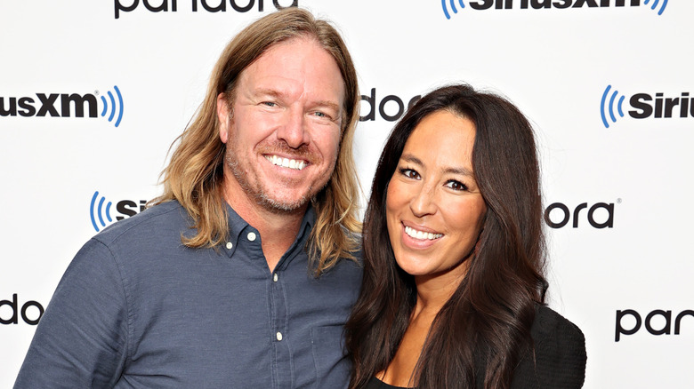 Chip and Joanna Gaines smiling