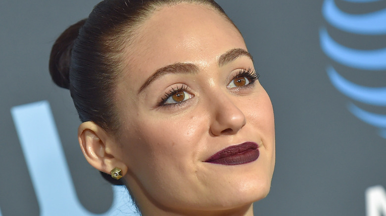 Emmy Rossum smiling 