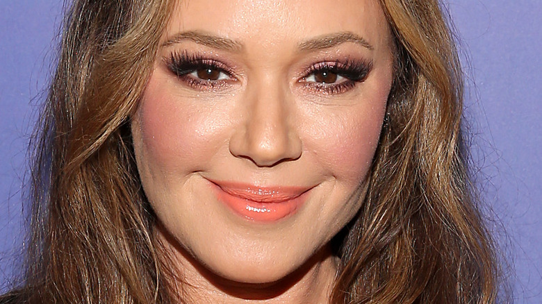 Leah Remini smiling