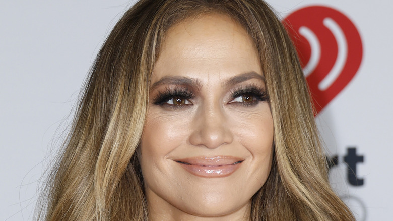 Jennifer Lopez smiling