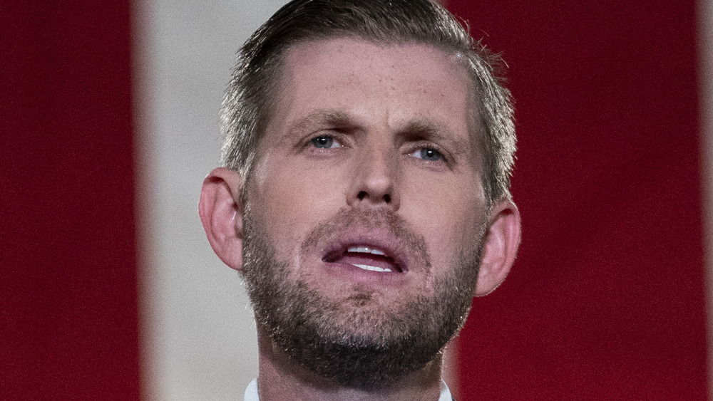 Eric Trump speaks at the RNC
