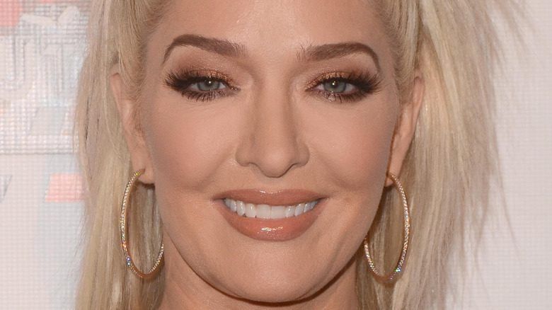 Erika Jayne smiling for photo