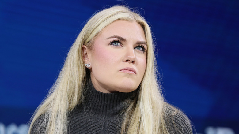 Erika Kirk speaking at event