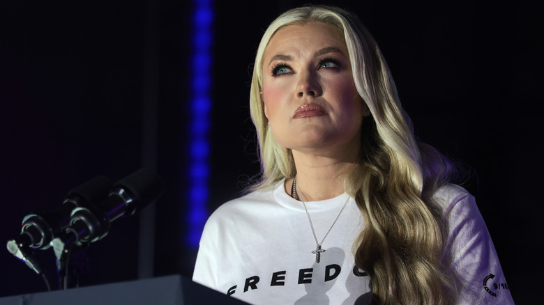 Erika Kirk during an interview