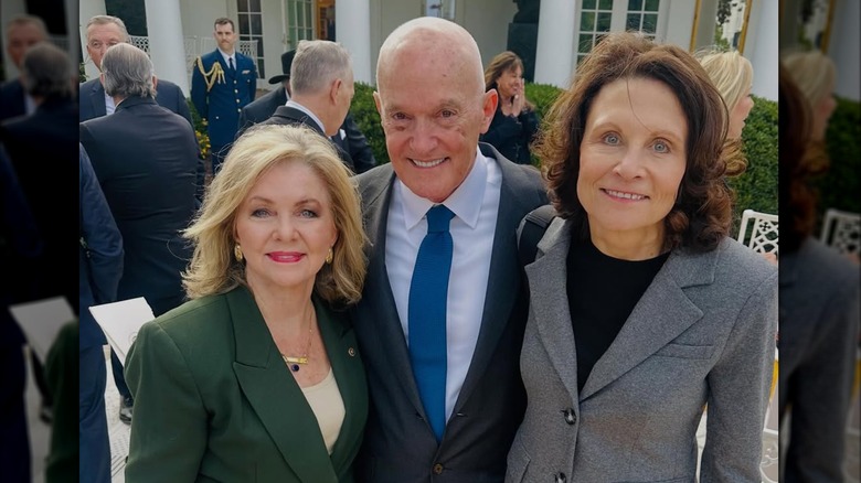 Charlie Kirk's parents with Senator Marsha Blackburn