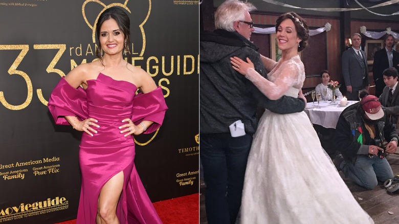 Danica McKellar and Erin Krakow
