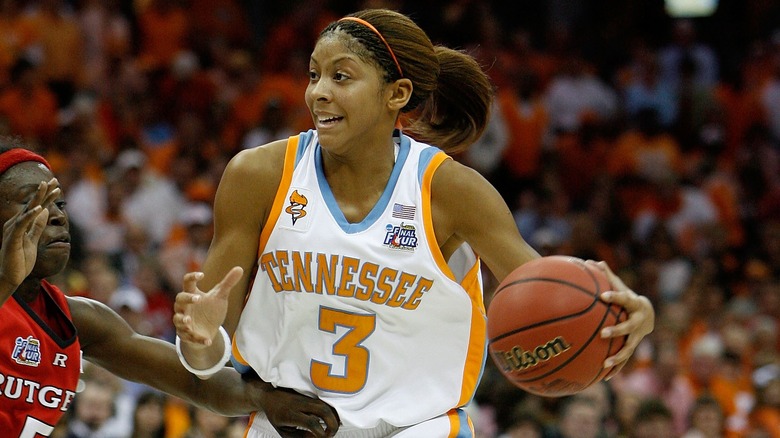 Candace Parker in a game