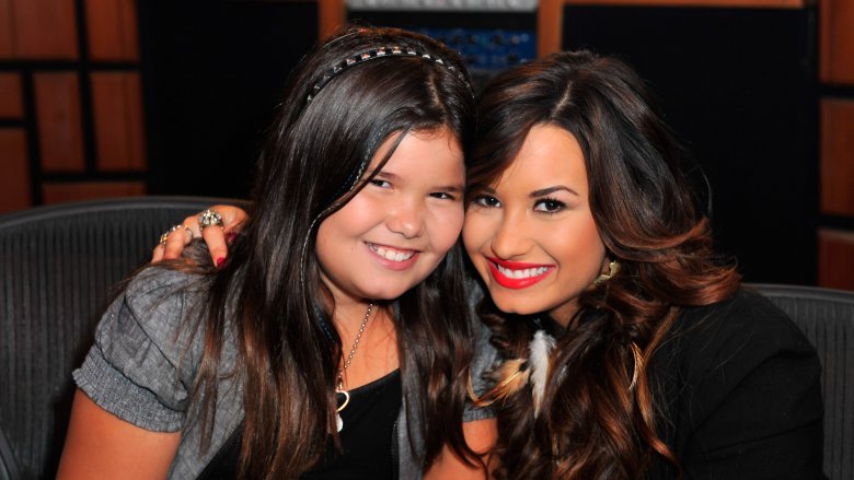Madison De La Garza and Demi Lovato
