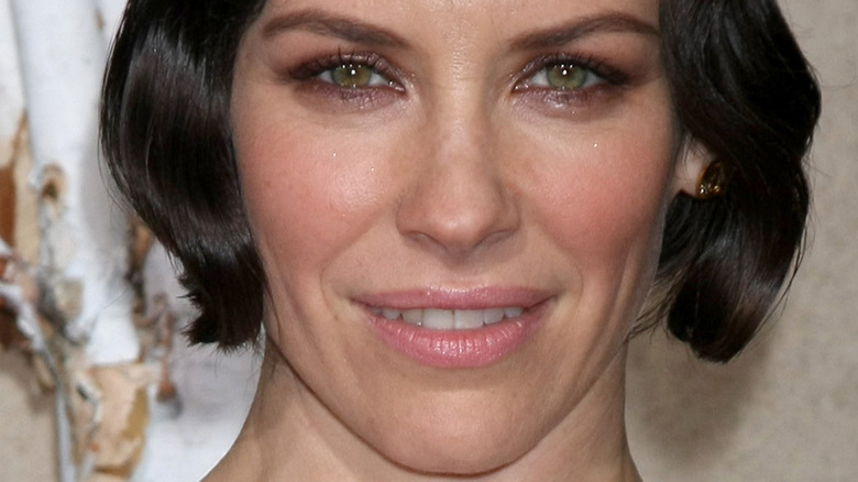 Evangeline Lilly on the red carpet