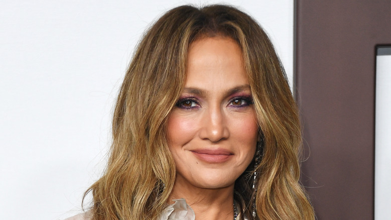 Jennifer Lopez smiling