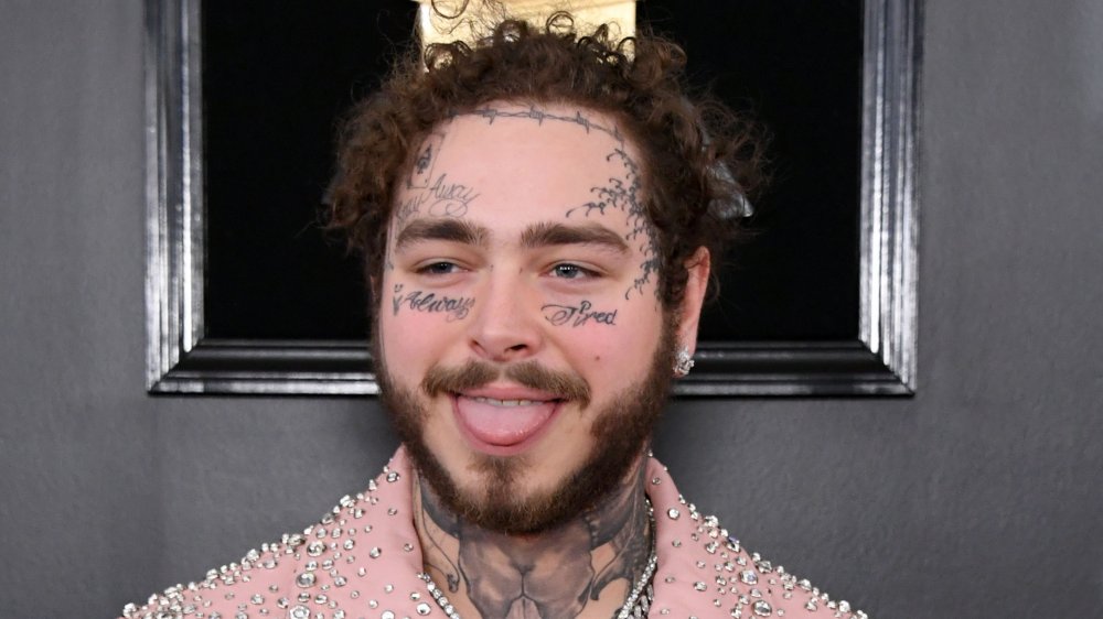 Every Post Malone Face Tattoo Explained