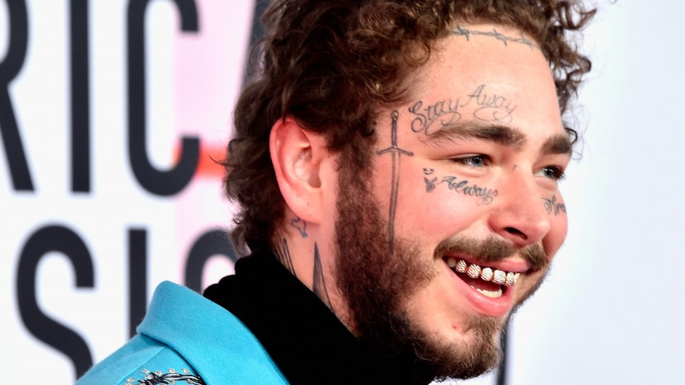 Every Post Malone Face Tattoo Explained