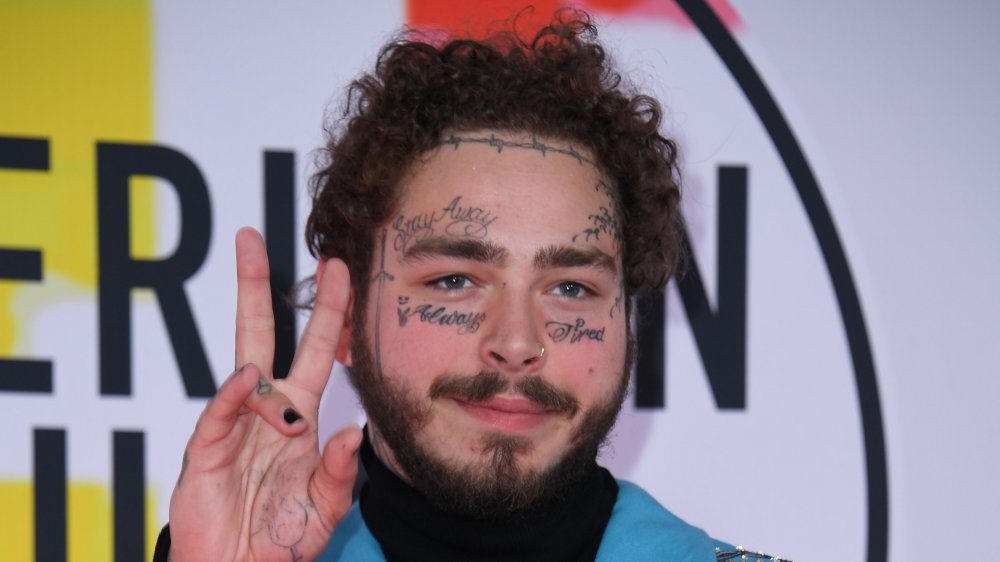 Every Post Malone Face Tattoo Explained