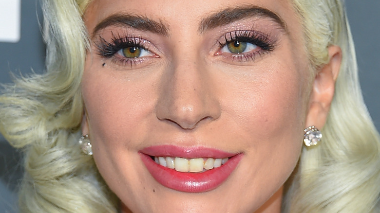 Lady Gaga smiling