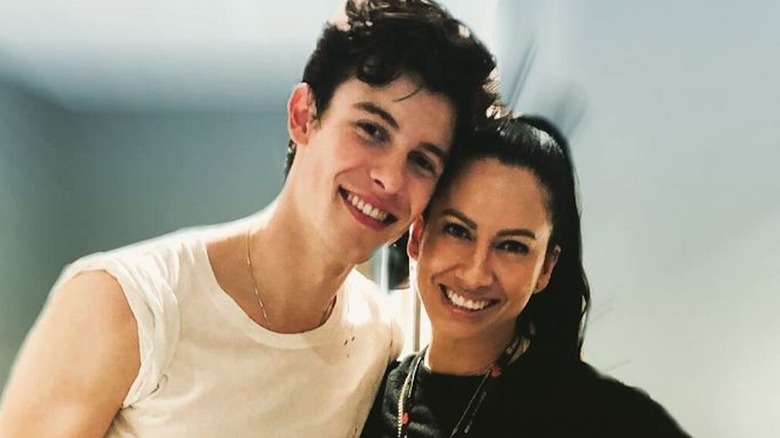 Shawn Mendes and his chiropractor, Jocelyne Miranda
