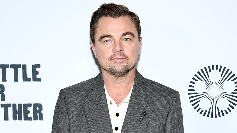 Leonardo DiCaprio posing