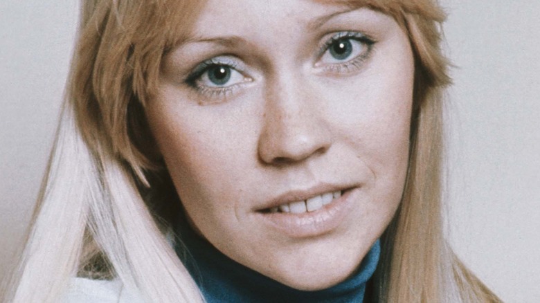 Agnetha Fältskog gazing in front