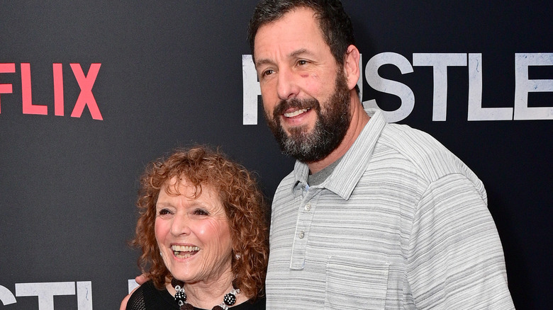 Judy and Adam Sandler