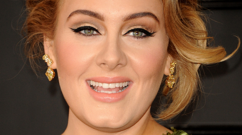 Adele on red carpet