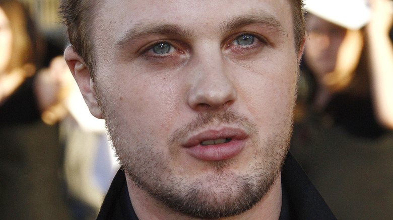 Michael Pitt on the red carpet