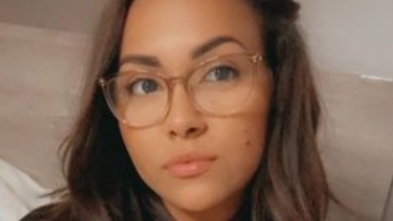 Briana DeJesus wearing glasses in selfie