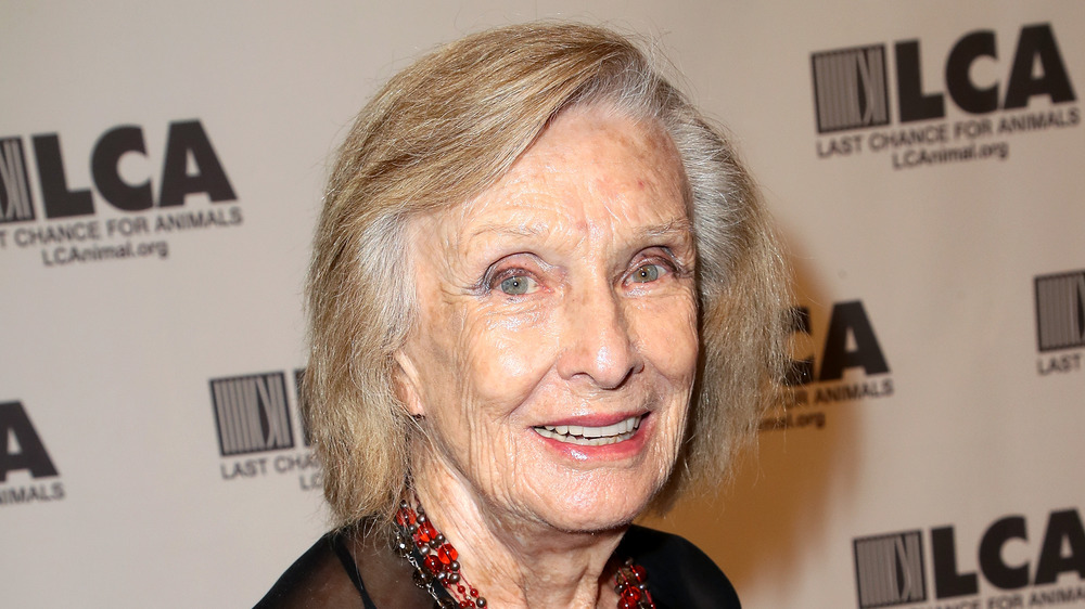 Cloris Leachman smiling