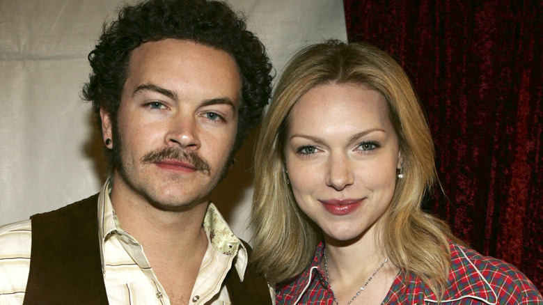 Danny Masterson, Laura Prepon smiling